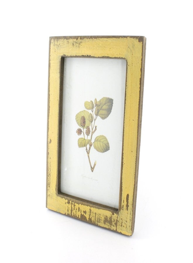 Zhenzan Frames 4x6 Inches Simple Rectangular Desktop Family Picture Photo Frame (Yellow) - Image 4